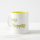 Sunshine en Tea Tweekleurige Koffiemok (Voorkant links)