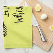 SUNSHINE EN WHISKEY THEEDOEK (Quarter Fold)