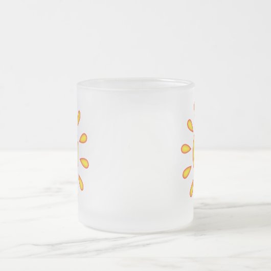 Sunshine Face Matglas Koffiemok (Center)