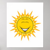 Sunshine Face Poster (Voorkant)