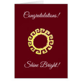 Sunshine feliciteert Bourgogne (Voorkant)