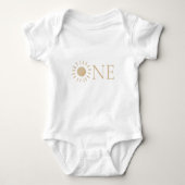 Sunshine First Birthday Romper (Voorkant)