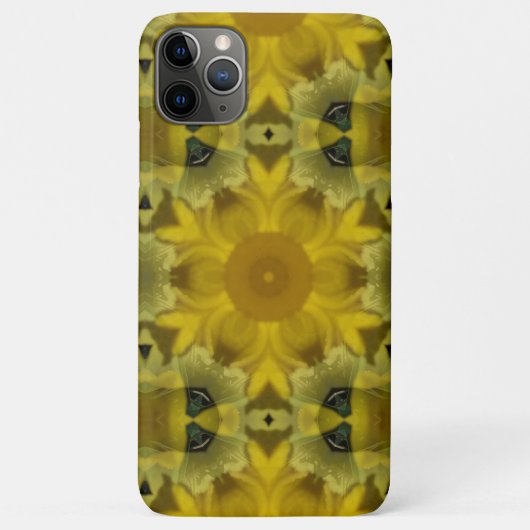 Sunshine Flower Burst Golden Case-Mate iPhone Case (Achterkant)