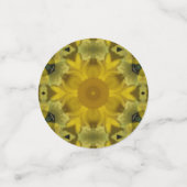 Sunshine Flower Burst Golden Confetti (Kleine voorkant)