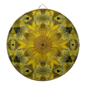 Sunshine Flower Burst Golden Dartbord