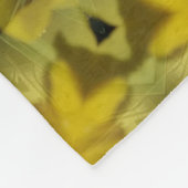 Sunshine Flower Burst Golden Fleece Deken (Hoek)