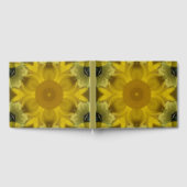 Sunshine Flower Burst Golden Gastenboek (Volledig)