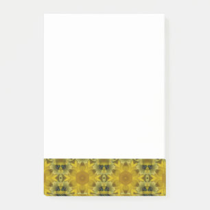 Sunshine Flower Burst Golden Post-it® Notes