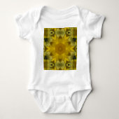 Sunshine Flower Burst Golden Romper (Voorkant)