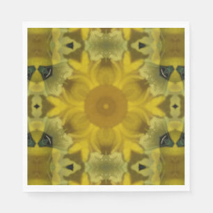 Sunshine Flower Burst Golden Servet