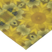 Sunshine Flower Burst Golden Tafelkleed (Gekanteld)