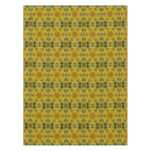Sunshine Flower Burst Golden Tafelkleed (Voorkant)