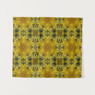 Sunshine Flower Burst Golden Wandkleed