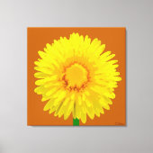 "Sunshine Flower" Canvas Print ontwerp. (Voorkant)