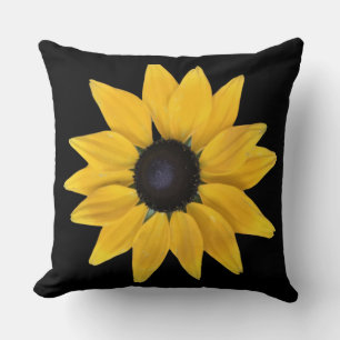 Sunshine Flower Radiates Peace, Joy, Love Kussen