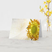 Sunshine Flower Wenskaart Kaart (Gele Bloem)