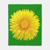 "Sunshine Flowers" Gooi Deken ontwerp. (Voorkant)