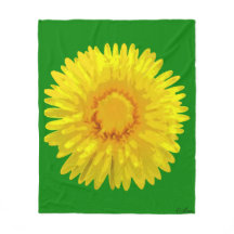 "Sunshine Flowers" Gooi Deken ontwerp.