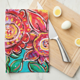 Sunshine & Flowers Kitchen Towel Theedoek