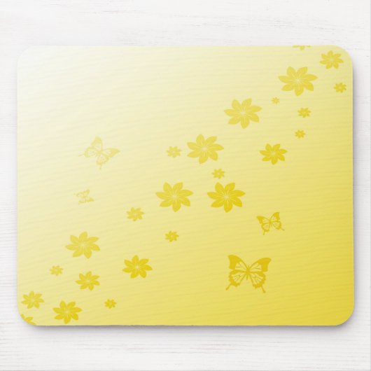 Sunshine Flowers n Butterflies Muismat (Voorkant)