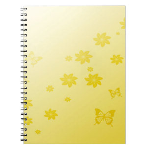 Sunshine Flowers n Butterflies Notitieboek