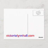 "Sunshine, Freedom, Flower"-prijsopgave voor vlind Briefkaart (Achterkant)