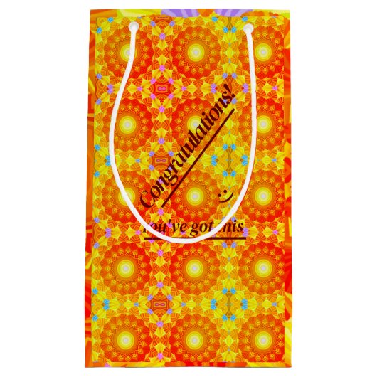 Sunshine Fun Celebration Klein Cadeauzakje (Voorkant)