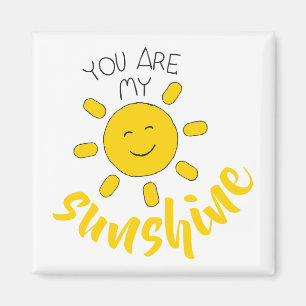 Sunshine Fun Sunshine Baby Je bent mijn zon Magneet