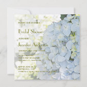 ©Sunshine Garden Hydrangeas Vrijgezellenfeest Kaart (Achterkant)