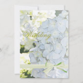 ©Sunshine Garden Hydrangeas Wedding Kaart (Voorkant)