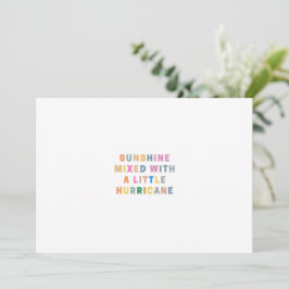 Sunshine gemengd met een beetje orkaan | Religie Kaart