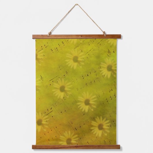 Sunshine Gemengde Media Hangend Wandkleed (Voorkant)