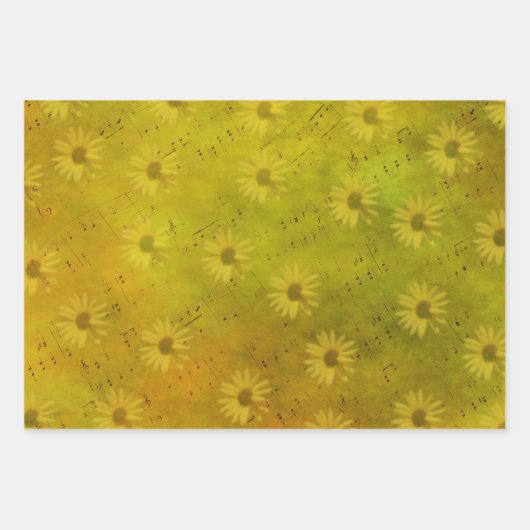 Sunshine Gemengde Media Inpakpapier Vel (Voorkant 3)