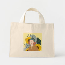 Sunshine Girl Canvas tas
