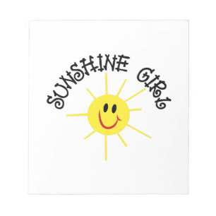 Sunshine Girl Notitieblok
