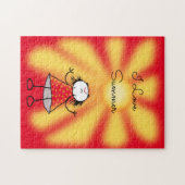 Sunshine Girl Puzzle - I Love Summer - Aangepaste  Legpuzzel (Horizontaal)