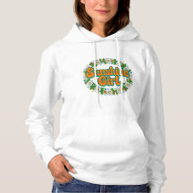 Sunshine Girl Retro Groovy Girls Hoodie - Madelief