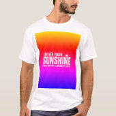 Sunshine Glow T-shirt (Voorkant)
