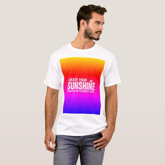 Sunshine Glow T-shirt (Voorkant volledig)