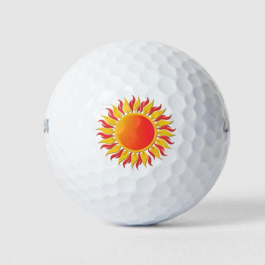 Sunshine Golfballen (Voorkant)