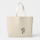 Sunshine Good Times Flower Illustrated Tas (Achterkant)