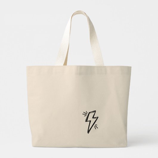 Sunshine Good Times Flower Illustrated Tas (Achterkant)