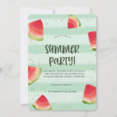Sunshine & Good Vibes Summer Party Invitation Kaart (Voorkant)