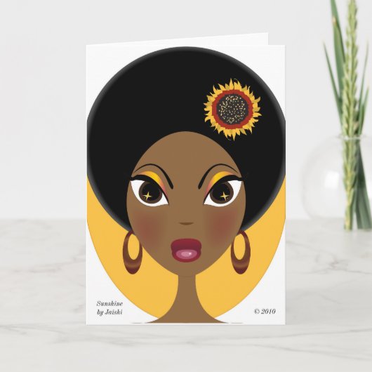 Sunshine Greeting Card Kaart (Voorkant)