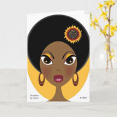 Sunshine Greeting Card Kaart (Gele Bloem)