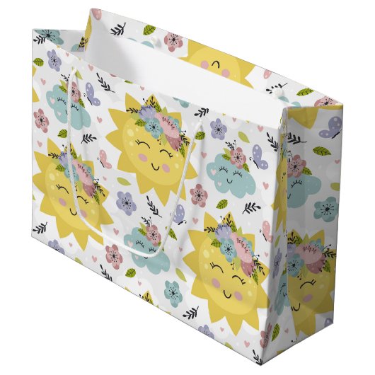 Sunshine Groot Cadeauzakje (Voorkant Gekanteld)