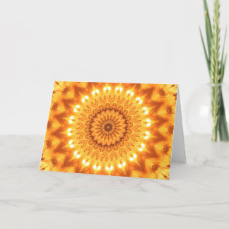 Sunshine & Happiness Mandala Card Kaart
