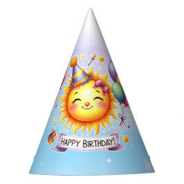 Sunshine Happy Birthday Feesthoedjes