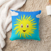 Sunshine Happy Face Kussen (Deken)