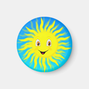 Sunshine Happy Face Magneet